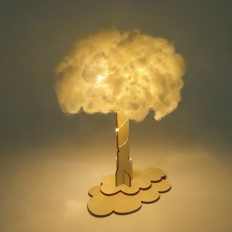 DIY Cloud Lamp Science Experim - đánh giá và giá Science Project Toys Making