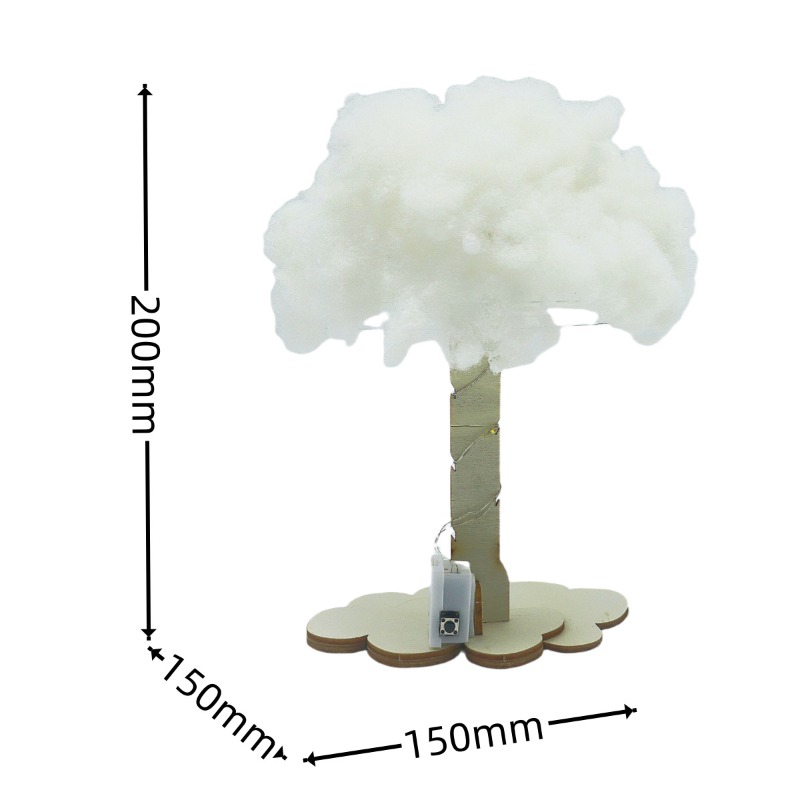 DIY Cloud Lamp Science Experim - đánh giá và giá Science Project Toys Making