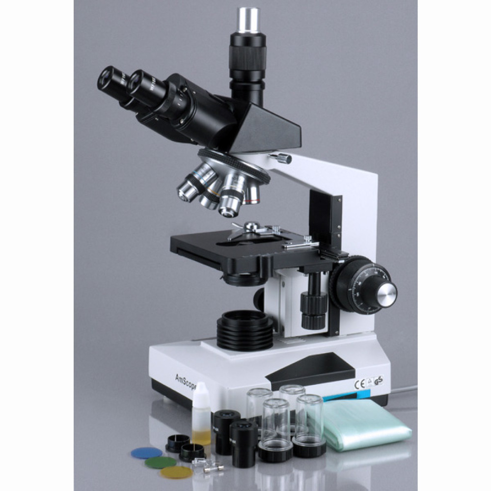 AmScope Simul-Focal Biological - đánh giá và giá Microscope Compound 40X